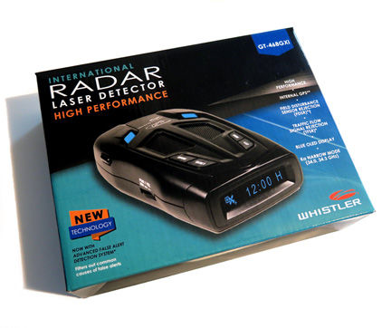 whistler gt468gxi gps traffipax jelző